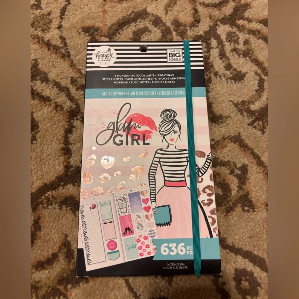 The Happy Planner Accessory Book trendsetter, glam girl & hobby lobby edition